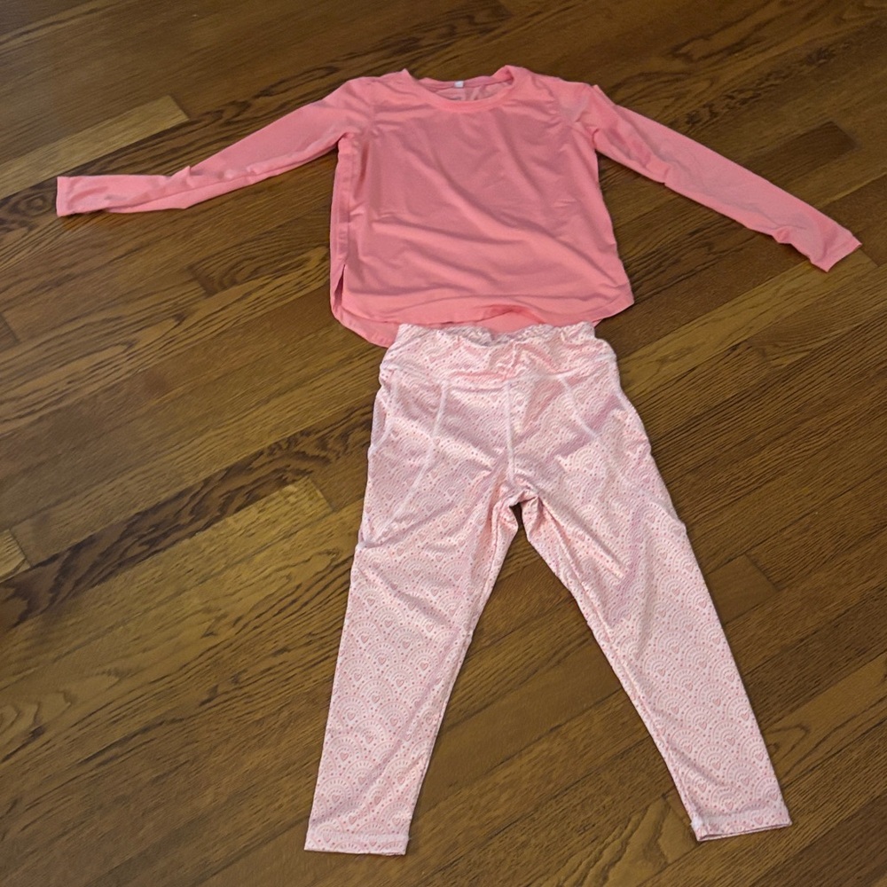 Charming Pink Kids Pajama Set